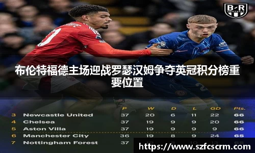 布伦特福德主场迎战罗瑟汉姆争夺英冠积分榜重要位置